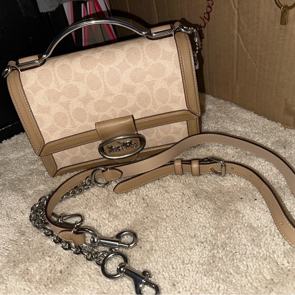 Coach Riley top handle 22 - Picture 6 of 9